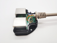 Kabel Pemisah Ethernet Adaptor Jaringan RJ45, 1 Adaptor Kabel Internet LAN Pria Ke 2 Wanita, Cocok Super Cat5, Cat5e, Cat6
