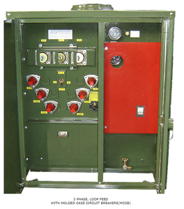 Substation Tipe Kotak Gabungan 3 Fasa Luar Ruangan 1600kva 8 Mva Transformator Terpasang di Pad Substation Luar Ruangan 2000kva - Product Image 5