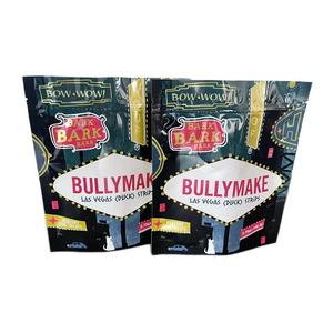 Meilleures ventes Sac en plastique imprimé Pochette debout avec fermeture éclair et fenêtre pour aliments pour animaux de compagnie Friandises pour chats et chiens - Product Image 3