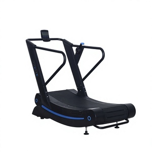 Caminadora Curva Autoalimentada con 6 Niveles de Resistencia Magnética, 3 Modos de Entrenamiento, Comercial, Sin Motor, para Gimnasio, XZ-8003 - Product Image 1