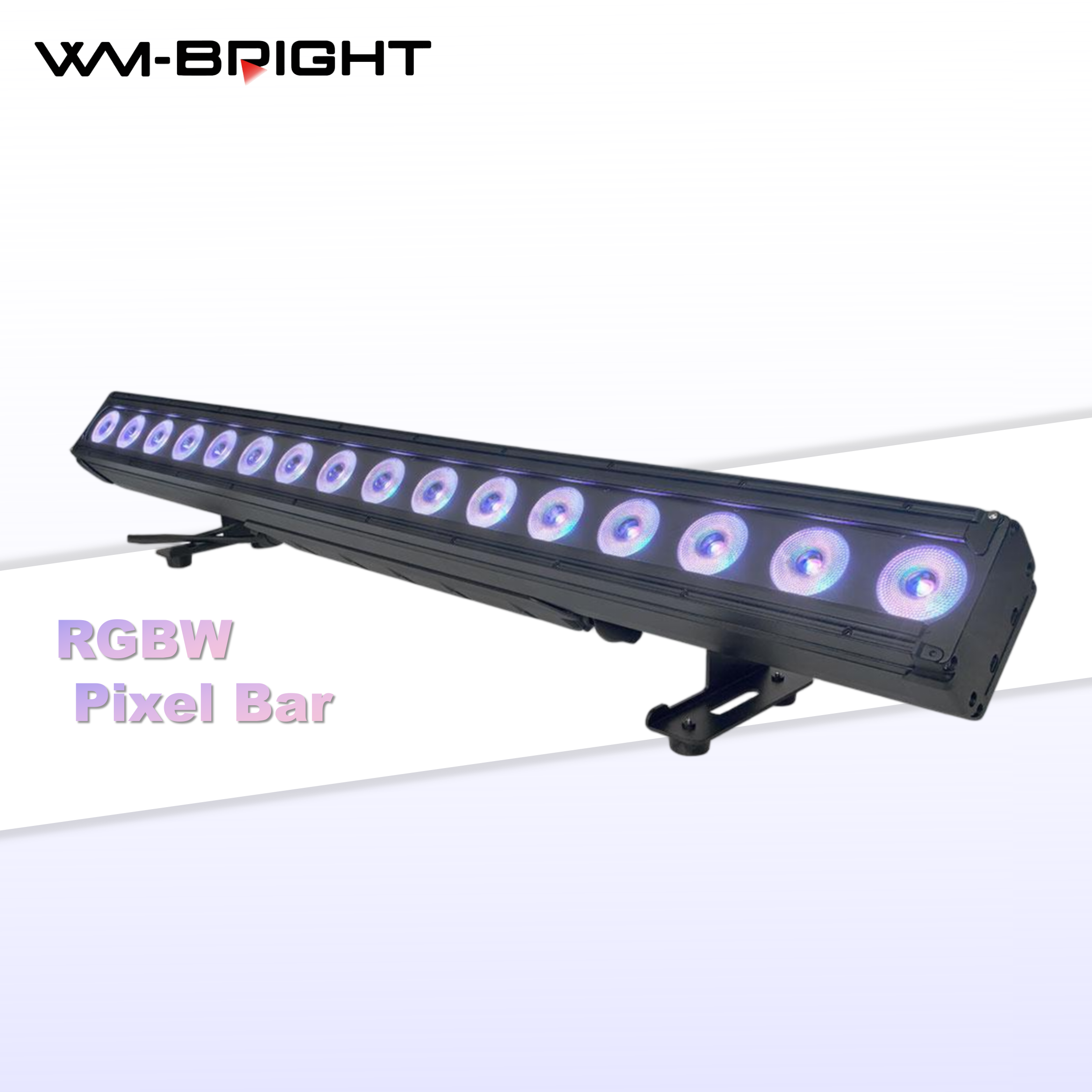 Outdoor RGBW Pixel Bar LED Wall Washer Bar DMX512 Control IP65 Rated Wash Light Wedding Stage Lighting