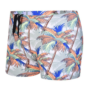 Bañador estampado para hombre, de secado rápido, cintura media, para nadar, vacaciones en aguas termales - Product Image 5