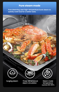 Multifunctional Hot Air Oven 5 Trays, 30-300.C, 6kW, 360. Circulation, Simultaneous Steaming & Baking VK07-60 High-Powered 6kW R - Product Image 5