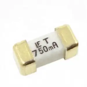 5 A 250 V AC DC Fuse Board Mount 3*10mm Surface Mount 2-SMD, Square End Block 0443005.DR