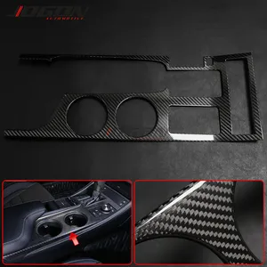 Real Carbon Fiber Made Car Inner Gear Shift Panel Cover Sticker Trim For Lexus RC200 200t 300 350 RC F SPORT 2015 - 2019 LHD