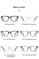 ÉCHANTILLON GRATUIT Lunettes carrées avec branches en chaîne, monture noire et détails argentés pour rehausser la mode au quotidien