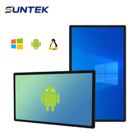Nuevo Monitor Industrial Suntek de 15.6''/21.5'' 1920x1080 Capacitivo Multitáctil con Android 14, 4GB de RAM + 64GB de ROM, Interfaz USB para