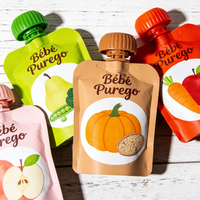 Pochette Doypack Personnalisée Imprimée Anti-humidité avec Bec Verseur pour Emballage de Beurre de Cacahuète Liquide, Aliments pour Animaux et Gelée (Pochette Pulvérisatrice 150ml)