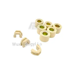 Aksesori motor skuter Pulley Ball Variator Roller Clutch Roller 18X14mm untuk GY6 125cc V150cc 152QMI 157QMJ