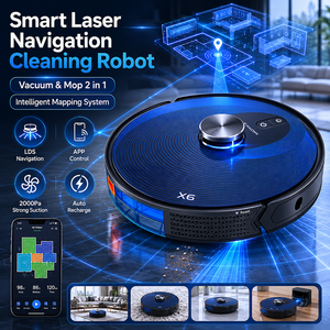 <span class=keywords><strong>Aspirateur</strong></span> robot intelligent tout-en-un pour la maison, à prix abordable, personnalisable <span class=keywords><strong>et</strong></span> en gros, avec fonctions de balayage <span class=keywords><strong>et</strong></span> de lavage, rechargeable - Product Image 2