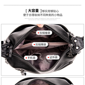 <b>Purse</b> Wholesale Custom Vintage PU <b>Leather</b> Tote Crossbody Hobo Ladies Hand Bags Shoulder Women Handbags - Product Image 6