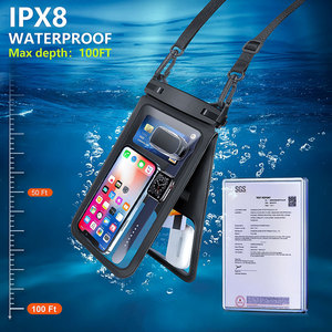 Universal PVC Crossbody Pouch <strong>Waterproof</strong> Mobile Phone Dry <strong>Bag</strong> for Beach Wet Environment Everyday Use - Product Image 4