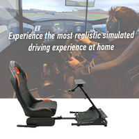 Vente chaude simulateur de course course dérive jeu siège volant support pour Logitech/Playstation/PC/Wii/Xbox
