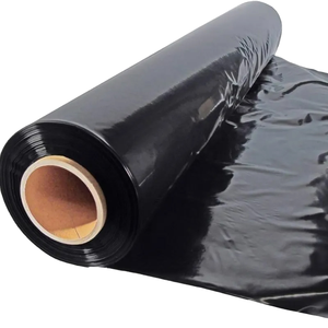 <span class=keywords><strong>Film</strong></span> <span class=keywords><strong>étirable</strong></span> noir 23μm 500mm 450mm 80ga 100ga 90ga 17MIC 20mic 23mic en PE moulé écologique pour emballage alimentaire <span class=keywords><strong>bio</strong></span> - Product Image 1