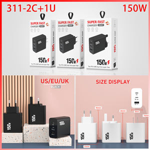 手机充电器Oem c型手机20w快速Usb壁式充电器<span class=keywords><strong>3</strong></span>端口Cargador通用手机充电器带包装 - Product Image 3