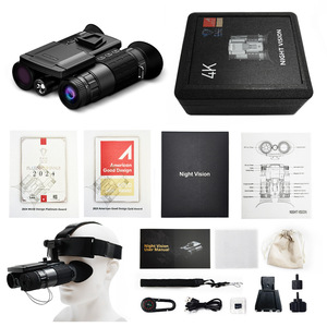 Night Vision Binoculars 25mm 3.5 Inch Screen Infrared Full Color Low Light Outdoor Photography 4K Video Recording - Product Image 5