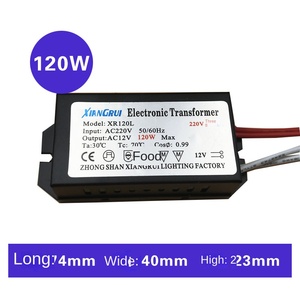 ตัวแปลงสัญญาณอิเล็กทรอนิกส์105W AC110V ถึง12V สำหรับหลอดไฟ LED - Product Image 3