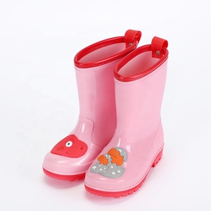 Zapatos de lluvia para niños, venta al por mayor, zapatos de jardín Wellington impermeables de goma para caminar, <span class=keywords><strong>Botas</strong></span> de lluvia de goma para niños 2023 - Product Image 5