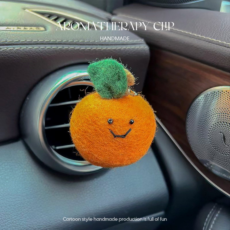 Clip de sortie d'air orange
