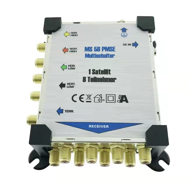 Система спутникового телевидения multiswitch прочный профессиональный MS58-PMSE 88 МГц 790-5 дБ спутниковая многофункциональный переключатель