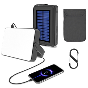 20000mAh portatile ad alta capacità di energia solare banca di ricarica rapida con interfaccia di tipo-C 18W supporto Display a LED per il <span class=keywords><strong>campeggio</strong></span> <span class=keywords><strong>Mobile</strong></span> - Product Image 6