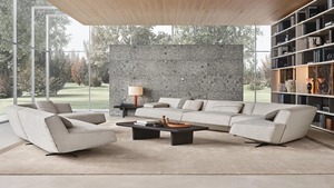 <span class=keywords><strong>Canapé</strong></span> à pieds <span class=keywords><strong>en</strong></span> bois <span class=keywords><strong>de</strong></span> style moderne du milieu du siècle pour les rénovations <span class=keywords><strong>de</strong></span> maisons <span class=keywords><strong>de</strong></span> style rétro et les appartements d'inspiration vintage - Product Image 6