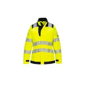 PORTWEST - FR715YBRXL PW3 FR Hi-Vis Chaqueta DE TRABAJO PARA MUJER Amarillo/Negro-EAN 5036108395873 ROPA DE TRABAJO DE 2017 - Product Image 1