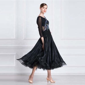 Robe de compétition de danse de salon M-1874, nouvelle arrivée, robe de danse moderne, valse, <span class=keywords><strong>tango</strong></span>, <span class=keywords><strong>flamenco</strong></span>, robe de danse de salon pour la pratique, en vente - Product Image 2