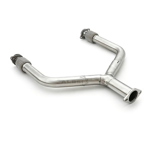 Tuyau d'échappement avant pour moteur <span class=keywords><strong>V8</strong></span> VQ35 VQ37 pour <span class=keywords><strong>Infiniti</strong></span> FX35 FX37 FX45 FX50 <span class=keywords><strong>QX70</strong></span>, collecteur de performance en acier inoxydable SS304 haute efficacité - Product Image 3