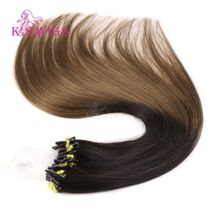 Extensiones de Cabello Humano Remy Chino 100% al por Mayor con Micro Anillos, Cutícula Doble, Suaves, Sin Caída, Color Mixto, Liso Natural. - Product Image 3