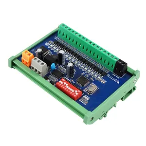 Huaqingjun 16 kênh RS485 đầu vào kỹ thuật số mô-đun số lượng thu thập dữ liệu modbus rtu điều khiển từ xa di mô-đun cho PLC