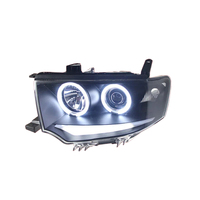 Ensemble de phares LED pour Mitsubishi Pajero Sport 2008-2015, avec feux de jour Angel Eye, projecteur Xénon, phare de SUV, rénovation extérieure