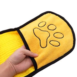 Serviette de bain en chenille pour animaux domestiques, chiens et chats, personnalisée par le fabricant, lavable, douce, en microfibre, séchage rapide, super absorbante - Product Image 4