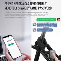 Grand cadenas intelligent à empreintes digitales pour vélo, avec câble numérique BLE, application de contrôle à distance, pliable, BT, automatique, pour vélo de route, sécurité