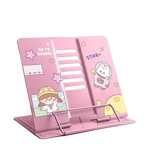 Multifunctional Reading Rack Children Metal <strong>Hands</strong> Free Open Book Holder Eye Protection Reading Stand <strong>Bookends</strong> - Product Image 1