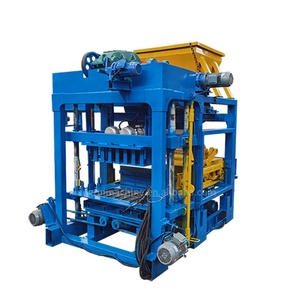 全自動真空押出機中国小型ラテライト粘土粘土レンガ製造機QT4-25 - Product Image 1