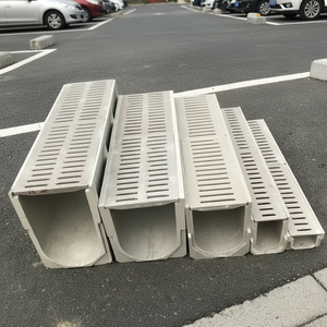 <span class=keywords><strong>Caniveau</strong></span> de drainage extérieur au design moderne, en acier inoxydable durable, en acier galvanisé, en fer, anti-corrosion, installation facile - Product Image 1