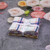Vente en gros de tissu de courtepointe imprimé de motifs géométriques tissu en coton Fat Quarter tissu 100% coton tissu pour courtepointe
