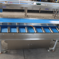 Balance de pesage combinée semi-automatique électrique multi-stations de comptoir en plastique pour fruits et aliments, avec fonction de remplissage par poids cible