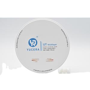 YUCERA UT Bloque de Zirconio Multicapa 98*18MM para Fresado y Tallado, <span class=keywords><strong>Material</strong></span> en Bruto para Prótesis Dentales con Sistema AG - Product Image 2