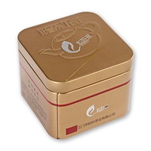 Giá Tốt Nhất Đặc Biệt 8Oz Kim Loại Hộp Thiếc Cho Sữa Bột Trà Sô Cô La-Thủ Công In Ấn Ván Ép Gỗ-Cho Trà Sô Cô La Bột Lưu Trữ - Product Image 1