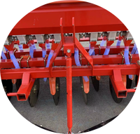 Semoir YS pour tracteur agricole, 3 points, 6, 9, 12, 14, 16, 18, 20, 24 rangs, pour riz, blé, luzerne, modèle 2BFS-9, haute productivité, en promotion