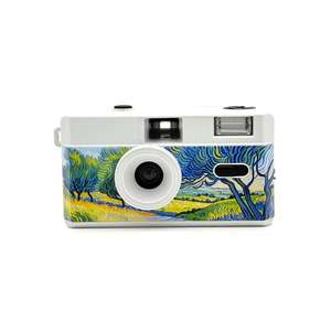 Appareil photo argentique 35 mm en gros, appareil photo 35 mm réutilisable personnalisé avec flash, design attrayant avec UV - Product Image 1