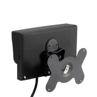 Monitor de aparcamiento Universal HD de 7 pulgadas con parasol, pantalla de marcha atrás de 24V, cámara de respaldo de entrada de vídeo de dos canales para camión