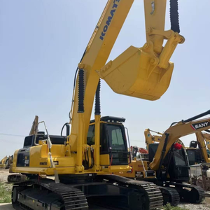 Excavatrice sur chenilles Komatsu PC400lc-8R d'occasion de qualité supérieure, poids opérationnel de 40 tonnes, moteur de 270 kW, boîte de vitesses, pompe, excellent état - Product Image 3