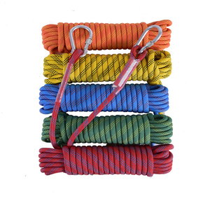 Großhandel Solid Safety <span class=keywords><strong>Rope</strong></span> Geflochtenes Polyester 14mm Static Multi color Climbing Polypropylen Geflochtenes Seil - Product Image 5