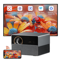 Hotack Date L006 Smart Android WiFi Téléphone Projecteur Full HD Home Cinéma Vidéo Projecteur avec Résolution 4K