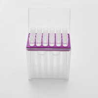 Filtre en plastique PP transparent et embouts de pipette sans filtre 5ml embouts de micropipette de laboratoire 10ml