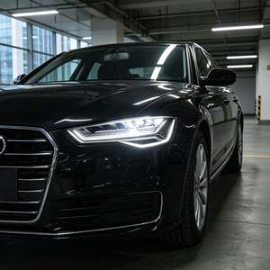 ไฟหน้า AURON รุ่นใหม่ 32V LED Chip ความสว่างสูง 12v Retrofit Upgrade 6000K สำหรับ Audi A6 แสงสีขาว ปี 2012-2018 แบบ OE - Product Image 2