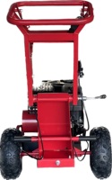 Machines forestières à essence de haute qualité 15hp Mini broyeur de souches en bois professionnel broyeur de souches d'arbre dissolvant de souches